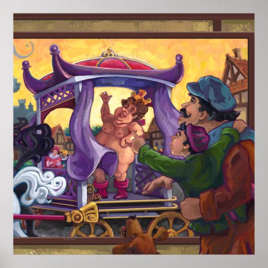 Die neue Kleidungskunst des Kaisers Poster (Vorne)