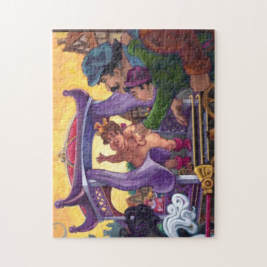 Die neue Kleidungskunst des Kaisers Puzzle (Vertikal)