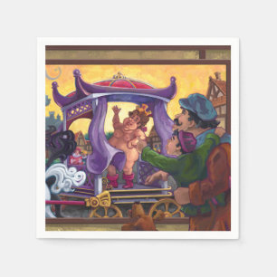 Die neue Kleidungskunst des Kaisers Serviette