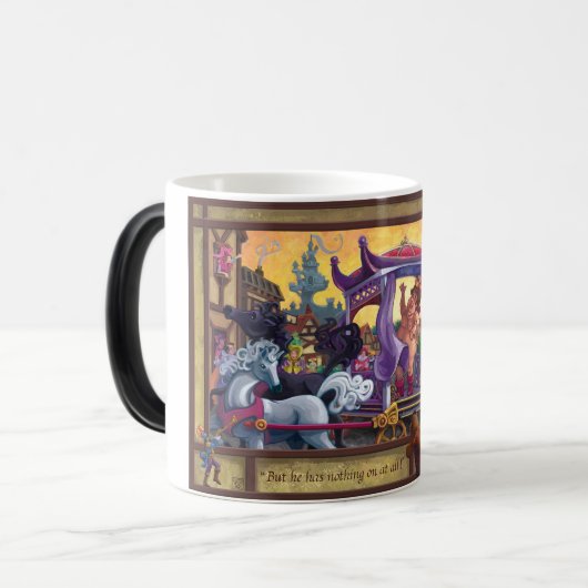 Die neue Kleidungskunst des Kaisers Verwandlungstasse (Vorderseite Links)