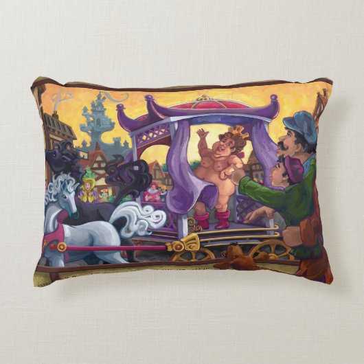 Die neue Kleidungskunst des Kaisers Zierkissen (Vorderseite)