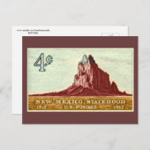 Die neue mexikanische Staatlichkeit Vintag Postkarte (Vorne/Hinten)