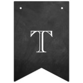 Die neue Mr. & Mrs. Chalkboard Hochzeit Wimpelkette (Erste Fahne)