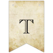 Die neue Mr. & Mrs. Vintage Hochzeit Wimpelkette (Erste Fahne)