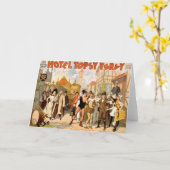 Die neue Musikkomödie, Hotel Topsy Turvy Karte (Gelbe Blume)