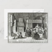 Die neue Mutter Postkarte (Vorne/Hinten)