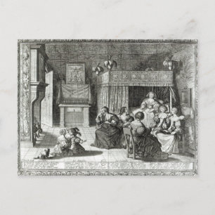 Die neue Mutter Postkarte