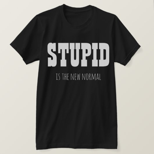 Die neue Normalität T-Shirt (Design vorne)