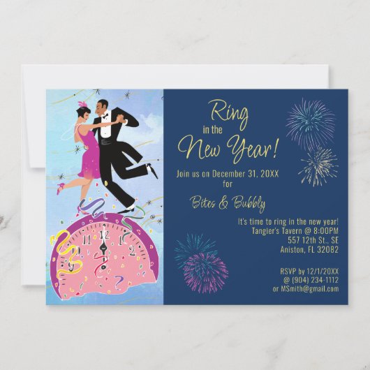 Die neue Party Einladung (Vorderseite)