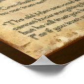 Die neue Pony-Lektion: Indianerisches amerikanisch Poster (Ecke)