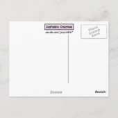 Die neue Postkarte (Rückseite)