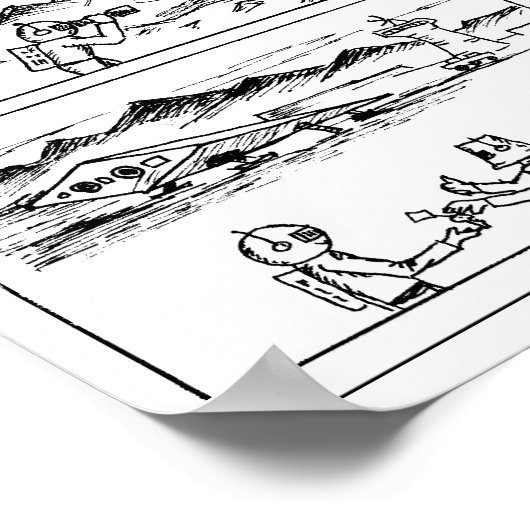 Die neue Rekrutierung Poster (Ecke)