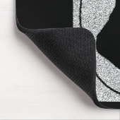 Die neue Silhouette von Jane Austen Mousepad (Ecke)