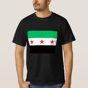 Die neue syrische Flagge - Syrien - Freiheit nach T-Shirt