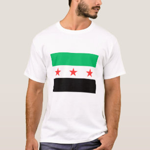Die neue syrische Flagge - Syrien - Freiheit nach  T-Shirt
