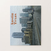 Die neue und wachsende Stadt Austin Texas Puzzle (Vertikal)