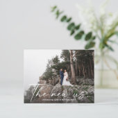 Die neue US-Aufkündigung zur Auslöschung der Postk Ankündigungspostkarte (Stehend Vorderseite)