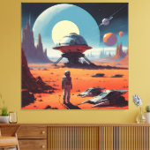 DIE NEUE WELT 5 LEINWANDDRUCK (Insitu (Wohnzimmer))