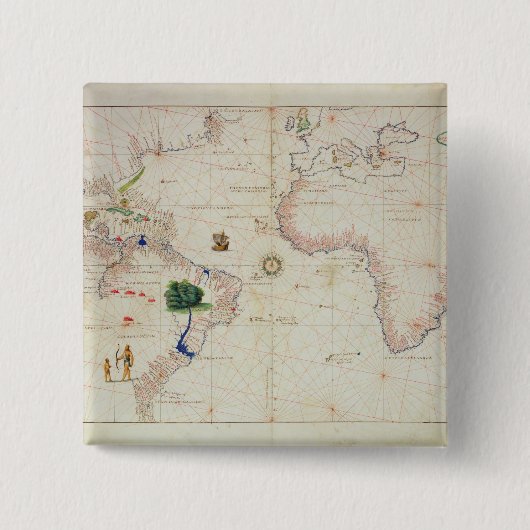 Die neue Welt Button (Vorderseite)