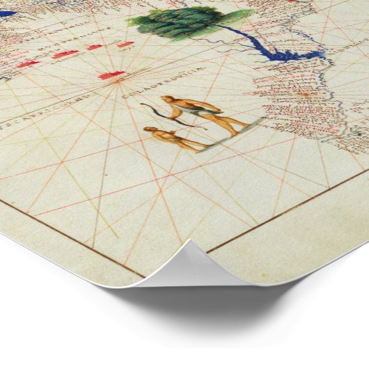 Die neue Welt Poster (Ecke)