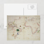 Die neue Welt Postkarte (Vorne/Hinten)