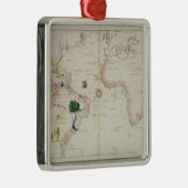 Die neue Welt Silbernes Ornament (Rechts)