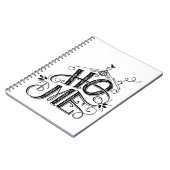 Die neue Zuhause Celebration Graphic Notizblock (Linke Seite)