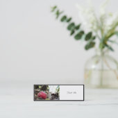 Die neue Zuhause Mini Visitenkarte (Stehend Vorderseite)