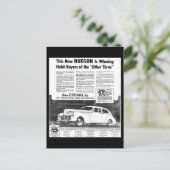 Die neuen 1940er Hudson Automobile Postkarten (Stehend Vorderseite)