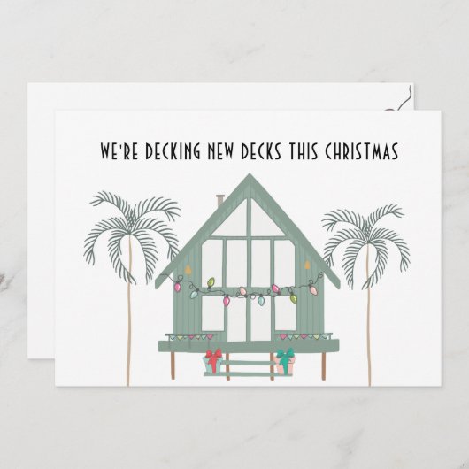 Die neuen Decks in diesem Weihnachtsfest verfallen Ankündigung (Vorne/Hinten)