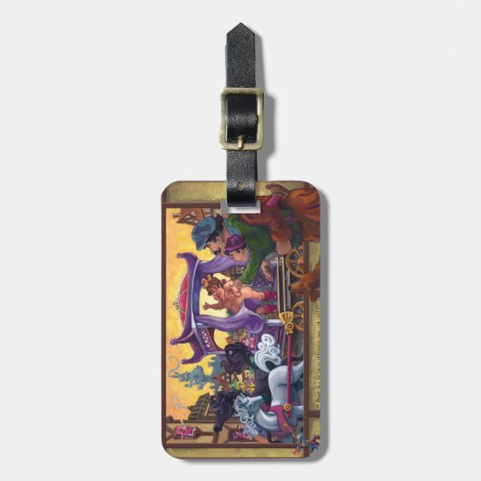 Die neuen Kleider des Kaisers Gepäckanhänger (Vorderseite vertikal)