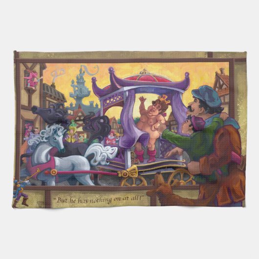 Die neuen Kleider des Kaisers Küchentuch (Horizontal)