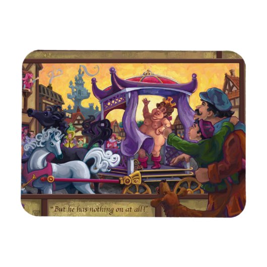 Die neuen Kleider des Kaisers Magnet (Horizontal)