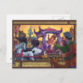 Die neuen Kleider des Kaisers Postkarte (Vorne/Hinten)