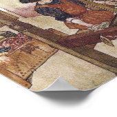 Die neuen Kleider des Kaisers von Edmund Dulac Pos Poster (Ecke)