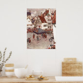 Die neuen Kleider des Kaisers von Edmund Dulac Poster (Küche)