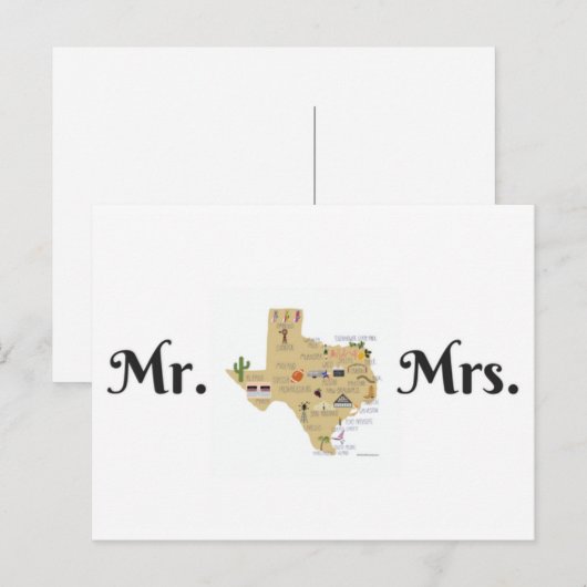 Die neuen Postkarten aus Texas (Vorne/Hinten)