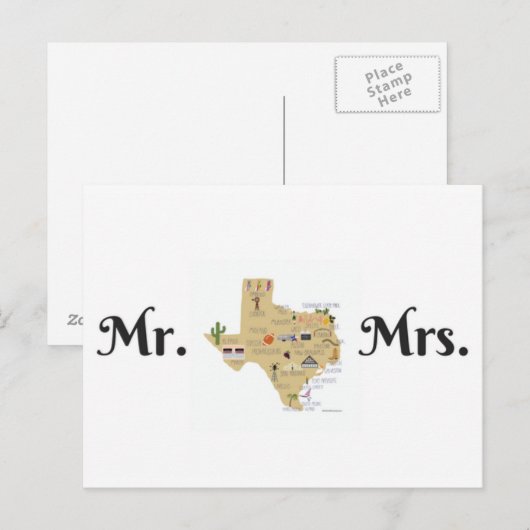 Die neuen Postkarten aus Texas (Vorne/Hinten)