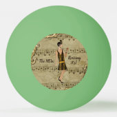 Die neuen Roaring 20er! Tischtennisball (Vorderseite)