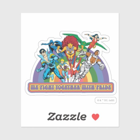 Die neuen Titanen - wir kämpfen mit Stolz Aufkleber (Blatt)