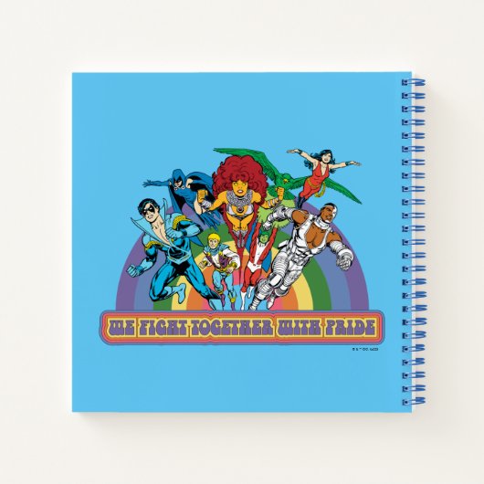 Die neuen Titanen - wir kämpfen mit Stolz Notizblock (Rückseite)