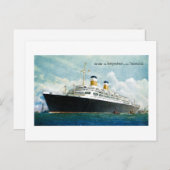 Die neuen USA Unabhängigkeit und S.S. Verfassung Postkarte (Vorne/Hinten)