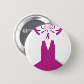 Die neueste Brustkrebs-Sensibilisierungskampagne Button (Vorne & Hinten)