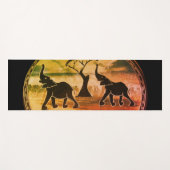 Die neuesten Ideen afrikanischer Sportler Yogamatte (Vorderseite (Horizontal))