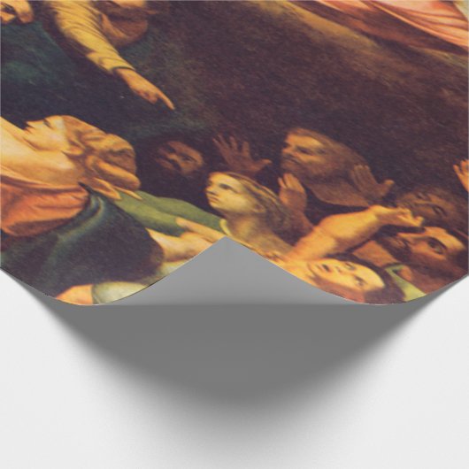 Die Neugestaltung Christi - Raphaello Sanzio 1520 Geschenkpapier (Ecke)