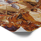 Die Neugestaltung des Christi-Symbols Poster (Ecke)