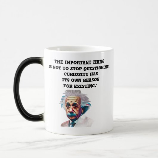 Die neugierige Tasse EinsteinQuotesMug (Links)