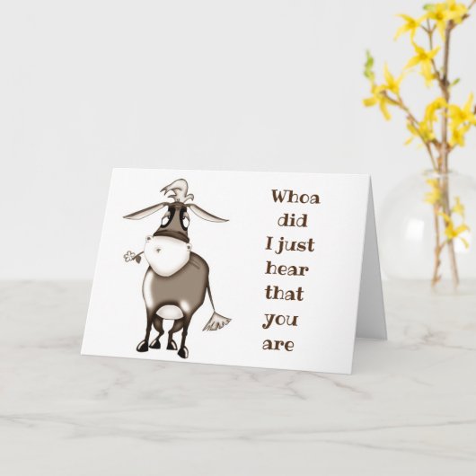 DIE NEUIGKEITEN, DIE SIE SIND **RETIRING" KARTE (Gelbe Blume)