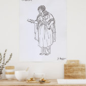 Die neun griechischen Mäuse: Calliope 1 von 9 Poster (Küche)