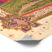 Die neun Musen spielen Instrumente Poster (Ecke)